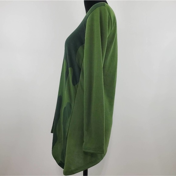 Go Couture Camo Tunic Sweater - Picture 2 of 5